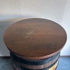 机　キャスター付き　立ち飲み机の画像