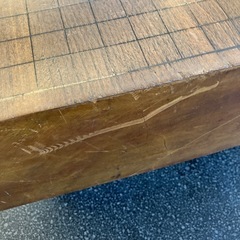 M2510-143 碁盤 使用感、キズ汚れぐらつき有りの画像