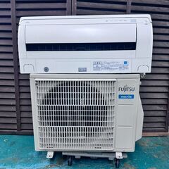 K06521 中古エアコン 富士通 2019年製 主に10畳用 冷房能力 2.8KW / 暖房能力 3.6KWの画像