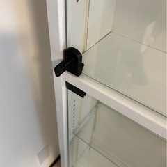 JAJAN コレクションケース　ガラスケース　ホワイト　ハイタイプの画像