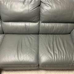本革カウチソファ　定価17万前後　ニトリの画像