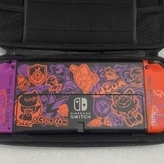 【本日の引き取りで表示価格から2000円引きの36000円】ポケモン Nintendo Switch 有機ELモデル スカーレット・バイオレットエディション ※ハードケース付きの画像