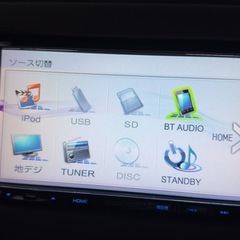 7インチ カーナビ  フルセグテレビ Bluetoothの画像