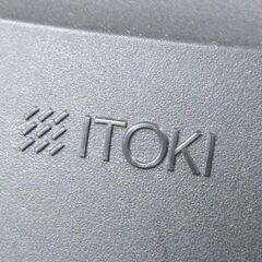 イトーキ ワークチェア 昇降式 リクライニング 肘無し ブルー系 ネイビー系 キャスター付き オフィスチェア OAチェア 事務イス ☆ 札幌市 北区 屯田 の画像
