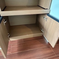 未使用 ニトリ レンジボード コパン T 60BR DBR RE1860 レンジ台 幅60cm X奥行40cm高さ181cmの画像