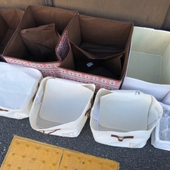 ◆早い方優先‼︎ 収納ボックス 布製 色々 折りたたみ式の画像