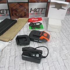 KODEN SC-S1820 充電式チェンソー  バッテリ 18V 2.5Ah一個/充電アダプタ 【ハンズクラフト宜野湾店】の画像