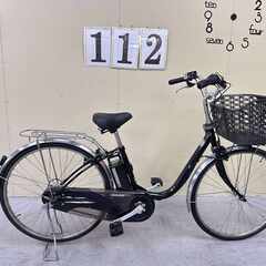 112整備済新基準パナソニック電動アシスト自転車26インチ中古車の画像