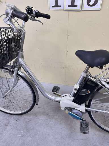 113整備済新基準パナソニック電動アシスト自転車26インチ中古車