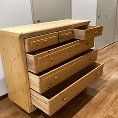 チェスト【町田市再生家具】　252005の画像