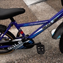 【自転車】キッズ  18インチ  ブルーの画像