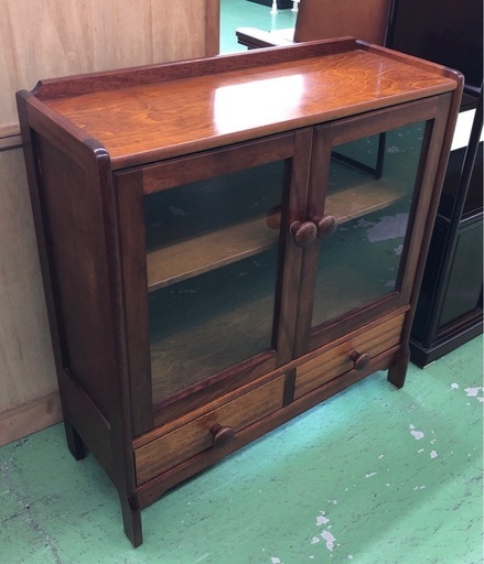 【ドリーム川西店御来店限定】☆ジモティー見たよ♪割引☆  木製キャビネット  クリーニング済み 【99560000030129】