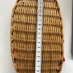 縮緬風かご巾着の画像