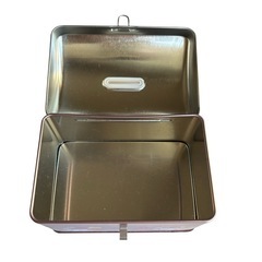 【鍵付き】🔑ハローキティ 缶 貯金箱の画像