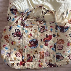 お猿のジョージにゅうよう乳幼児お布団セットの画像