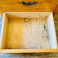木製⭐️3段引き出し収納【グッディーズ】の画像