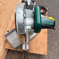 日立 スライド丸ノコ C8FB2 ブレーキ付 メンテナンス済み 動作良好の画像