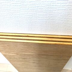 カフェテーブル・ローテーブル用 天板下地 ラワンランバーコア合板 915mm×450mm×厚18mm 3枚セットの画像