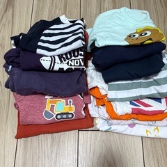 子供服まとめ売り（男の子向け 約90〜100cm・秋冬物多め）の画像