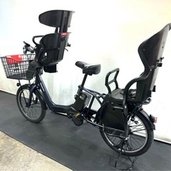 1年保証 送料無料　新型　パナソニック　ギュット　大容量　紺　電動アシスト自転車 g115の画像