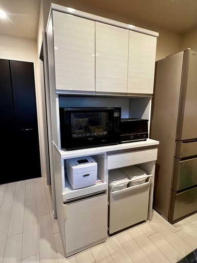 食器棚　ニトリ　ゴミ箱付　リガーレ　美品