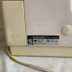 シンガーミシン　不具合あり　修理前提の画像