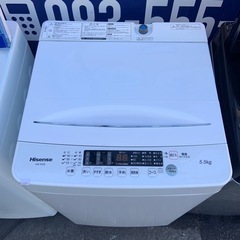 2023年製　ハイセンス　全自動洗濯機　5.5kg HW-K55Eの画像