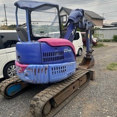 コマツ　ユンボの画像