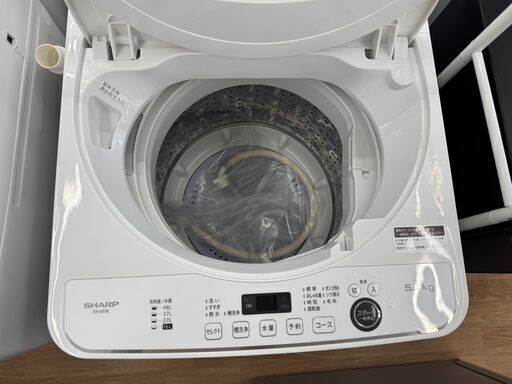 ★リユースのサカイ春日部店★KJ11986 SHARP 洗濯機 ES-GE5E 5.5kg 21年製 動作確認／クリーニング済み
