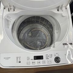 ★リユースのサカイ春日部店★KJ11986 SHARP 洗濯機 ES-GE5E 5.5kg 21年製 動作確認／クリーニング済みの画像