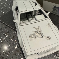 Daniel Arsham ERODED DELOREAN Figure (Edition of 500)の画像