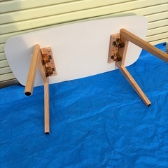 No.009折りたたみセンターテーブル　ちゆうこ中古の画像