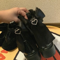 レディース ヒール ブーツの画像