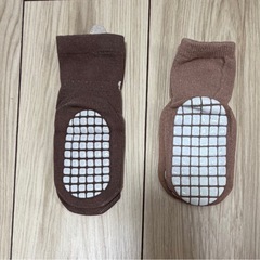NEMO BABY ベビーソックス 2足セット（Lサイズ 15〜17cm／滑り止め付き）の画像