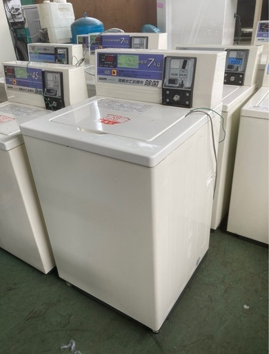 コインランドリー 業務用 洗濯機 乾燥機 中古機械 1式セット販売