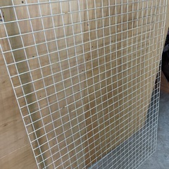 ①メッシュパネル　ワイヤーネット　約1690×1170mm DIY 材料　の画像