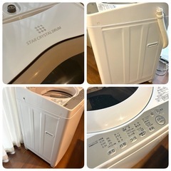 *ほぼ未使用 美品 TOSHIBA 洗濯機 AW-5G8 5kg 2019年の画像