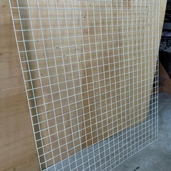 ②メッシュパネル　ワイヤーネット　約1690×1170mm DIY 材料　の画像