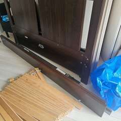 IKEA SONGESAND 140x200 cm ダブルベッドの画像