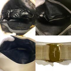 サルヴァトーレフェラガモ Salvatore Ferragamo ショルダーバッグ ヴァラリボン ホワイトの画像