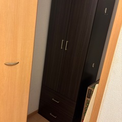 決定済 
ニトリ　ワードローブ　クローネ　1860 洋服ダンス　の画像