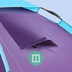 美品　Sable テント 数秒設営 ワンタッチ キャンプテント 3-4人用の画像