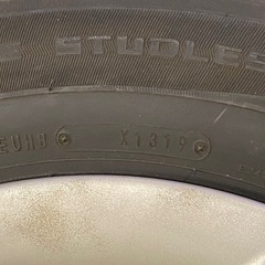 & タイヤスチールホイール　スタッドレス4本セット　215/65R16 5穴　2019年製　エクストレイル　エルグランド　デュアリス　プレサージ等の画像