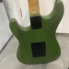 【ジモティー割】SELDER オリーブグリーン エレキギター　アンプ付き（ID1427）の画像