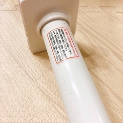 つっぱり棒　110-190cm マットホワイトの画像