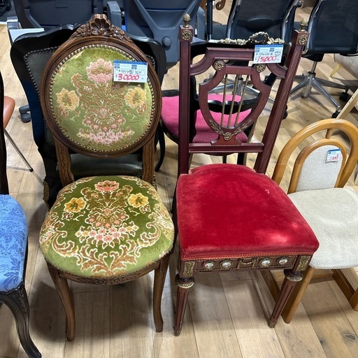 アンティーク　チェア　椅子　西洋　洋風　コレクション