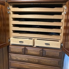 タンス　着物入れ　昭和　レトロの画像
