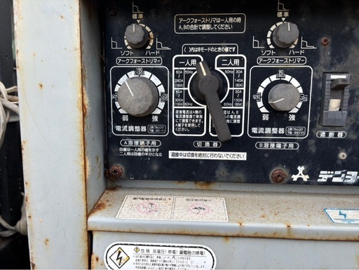 デンヨーDLW-300LSW溶接機 　ディーゼルエンジン溶接機