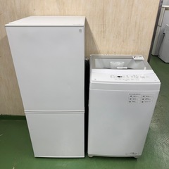 2F☆44送料無料 新生活　ニトリ　最新　冷蔵庫　洗濯機　セット　安いの画像