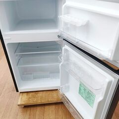 ノンフロン冷凍冷蔵庫 87L ヤマダ YRZ-C09LK 2023年製の画像